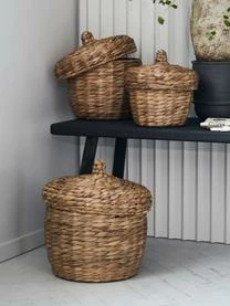 House Doctor Aufbewahrungskörbe Aske Mit Deckel, 3er-Set 4 House Doctor Aufbewahrungskörbe Aske Mit Deckel, 3er-Set – Bild 3