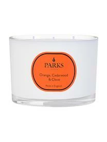 Parks London Dreidocht-Duftkerze Vintage Aromatherapy (Orange, Zedernholz & Nelke)