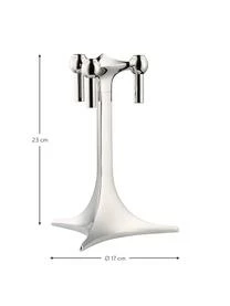 Kerzenhalter Stoff Nagel 5 Kerzenhalter Stoff Nagel – Bild 3